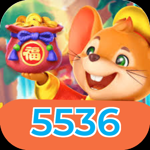 Interface do aplicativo 5536 mostrando jogos disponíveis no iOS e Android